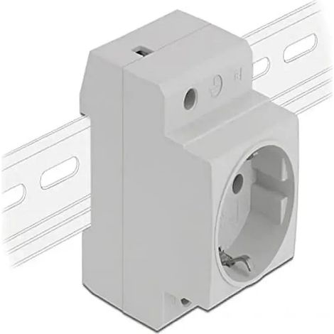 Base de enchufe modular para carril DIN 2P+T 16A 250V