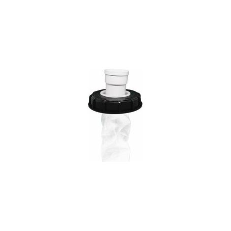 Filtre de couvercle IBC - Filtre à eau de pluie - En nylon lavable - Avec couvercle - 165 mm - 245 mm - Filtre à eau - Accessoire pour réservoir d'eau de pluie (165 mm, vertical)