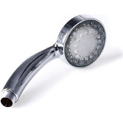 Pommeau de douche lumineux à LED multicolores, sans piles. (1/4)