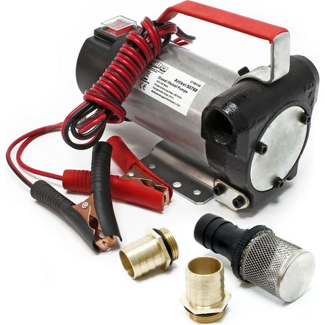 Bomba móvil autocebante para combustible o biodiésel de 12 V 160 W y 40 l/min 160001980 (1/5)
