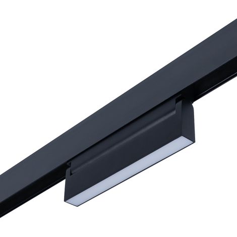 Schwenkbare Leuchte Magnet Schienensystem 48V CCT 12W dimmbar