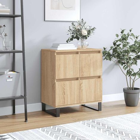 vidaXL Sideboard Sonoma Oak 60x35x70 cm Engineered Wood (1/5)