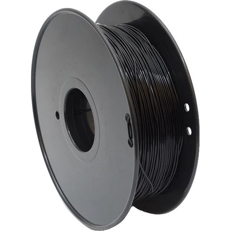 Filamento per stampante 3D, TPU flessibile, alta qualità, nero (1/2)