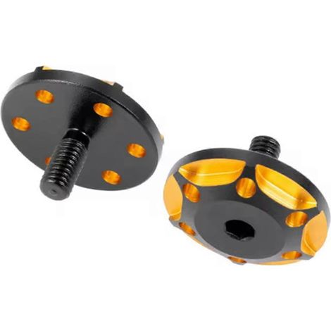 Upgrade-Zubehör für 1/8/1/10 RC-Autos, Stil B, Gold und Schwarz (1/5)