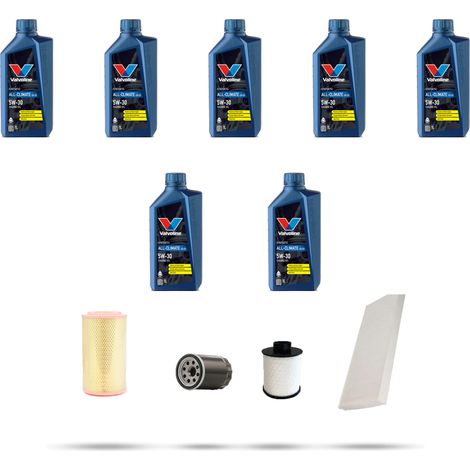 Kit tagliando 4 FILTRI e 7L OLIO compatibile con Citroen Jumper II 2.8 Hdi 94kw dal 2002 al 2006 (1/5)
