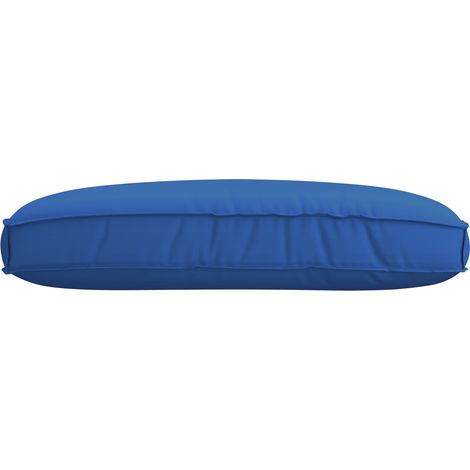 Coussin d'extérieur，Coussin pour assise de palette Bleu royal 120 x 80 x 12 cm CFW509133 (1/5)