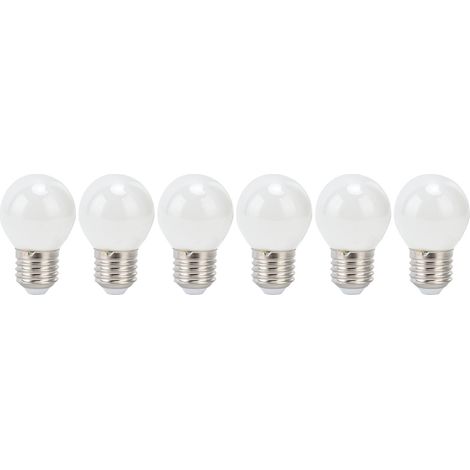 de 6 ampoules LED antiques 4W vintage G45 E27 à filament (1/5)