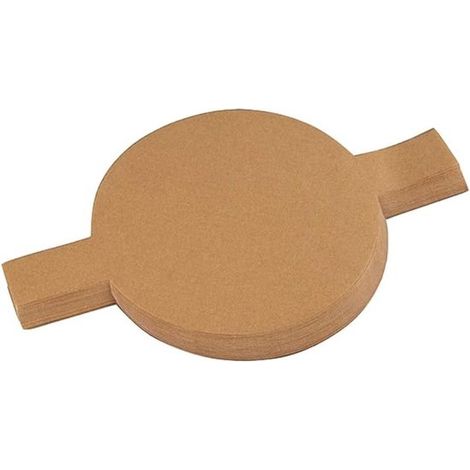 100 fogli di carta da forno antiaderente da 8 pollici per teglie rotonde con manico per cucina e pasticceria (1/5)