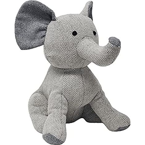 Paoletti Elephant Door Stop Grey, Policotone, One Size (1/3)