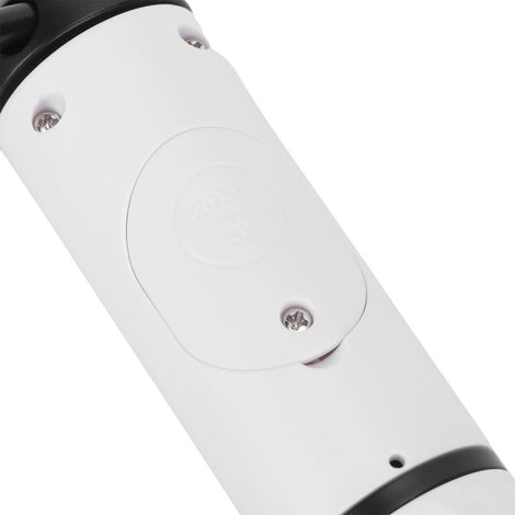 Corde à sauter électronique intelligente avec comptage pour exercices de fitness - Blanc et noir (1/5)