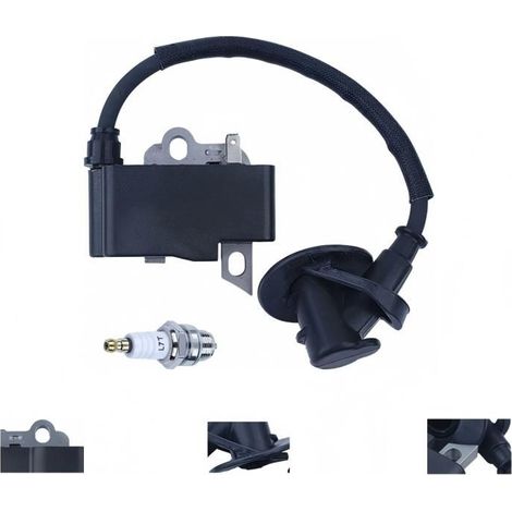Module bobine allumage pour Stihl MS171/MS181/MS211 - Nosheir - Réf.1139 400 1307, avec bougie (1/4)