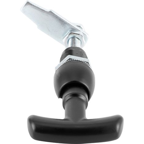 Serrure à poignée en T en alliage de zinc, serrure en forme de T pour boîte à outils, accessoire automobile pour caravane ou remorque. (1/5)