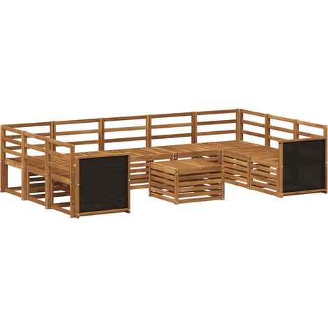 Sofa Sets Solid Acacia Wood vidaXL (1/5)