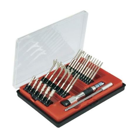 Donau Elektronik 815028 Kit inserti 27 parti Taglio, Croce Phillips, Profilo a T, Esagono esterno