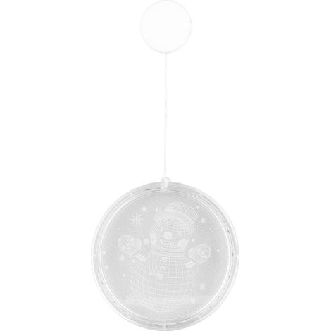 Décoration de fenêtre de Noël lumineuse LED acrylique 3D suspendue pour intérieur et extérieur, design innovant (1/5)