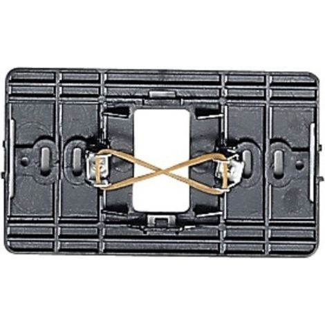 Master supporto plastica 2 posti scatola tonda 00365