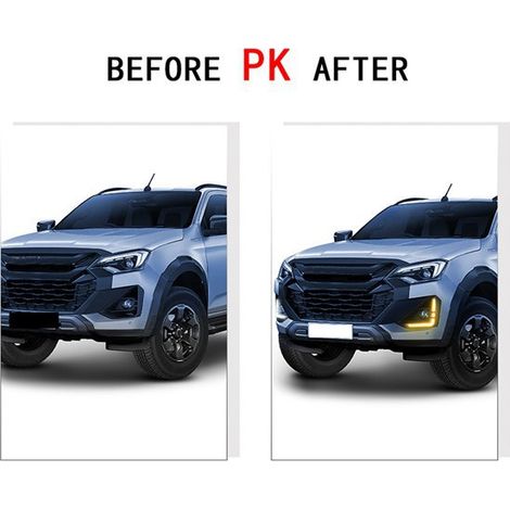 1 pair of bi-color daytime running lights suitable for Isuzu D-max 23-24 inch (1/5)