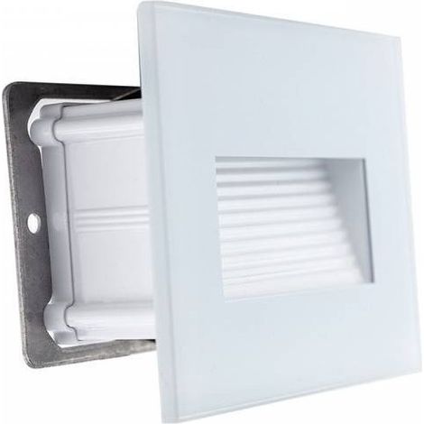 4w Led Downlight Pour Box 503 3000k 4000k Ip65 Cadre En Verre Blanc (1/4)