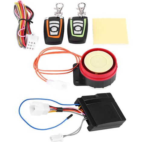 Système d'alarme antivol pour moto avec télécommande (1/5)