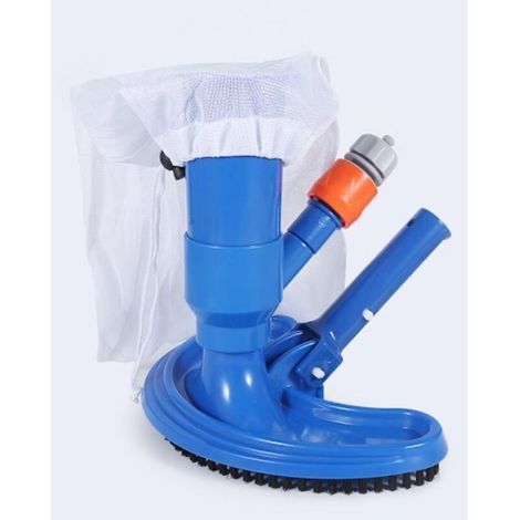 Brosse de nettoyage pour piscines et bassins à poissons - Robuste et durable, facile à assembler, à dégagement rapide (1/5)