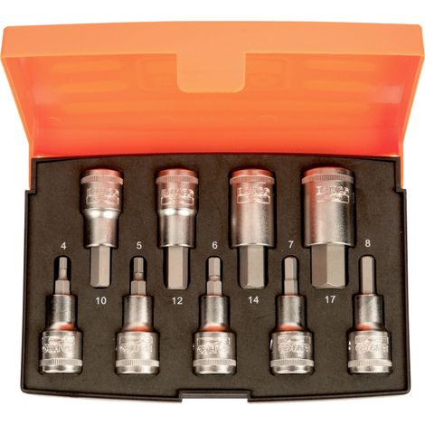 Bahco Schraubendrehereinsatz 9teilig S9HEX