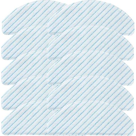 10 lingettes de nettoyage de rechange pour robots Ecovacs série T8, accessoires de remplacement pour aspirateur (1/5)