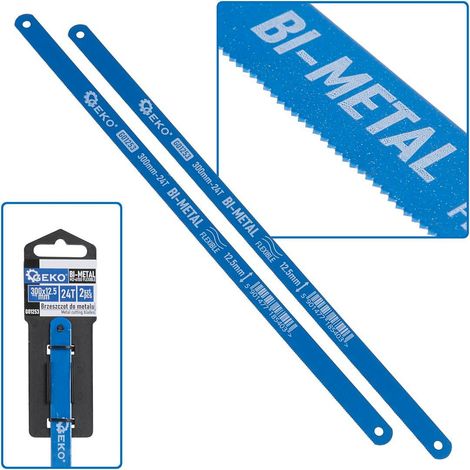 Säbelsägeblatt geko bi-metal 300 mm 24 Zähne 2 Stück