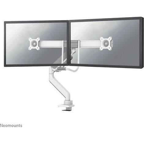Neomounts DS75-450WH2 Soporte doble para pantalla blanco de escritorio (1/4)