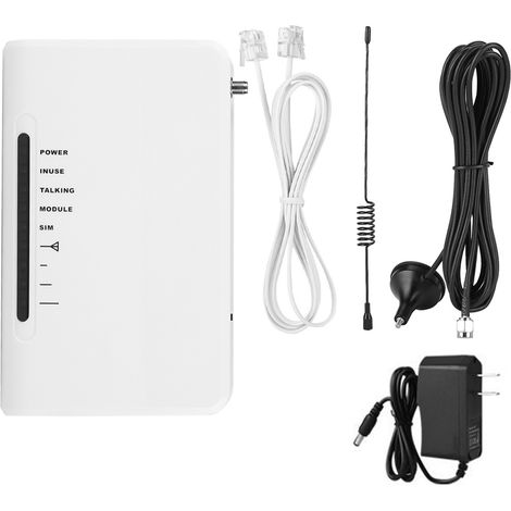 Terminal GSM Quadribande 850/900/1800/1900MHz Fixe Sans Fil LED, Alarme Universelle 100-240V (1/5)