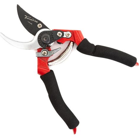TrendLine Gartenschere Rebschere Baumschere Rosenschere Einhandverschluss (1/2)