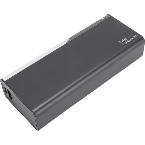 Hotspot Mobile WiFi 4G LTE, 10 Appareils Connectés 300 Mbps 2.4G 5.8G 8000mAh Affichage LED de la Batterie SIM STOS CARDE avec Cryptage WPA WPA2 (1/5)