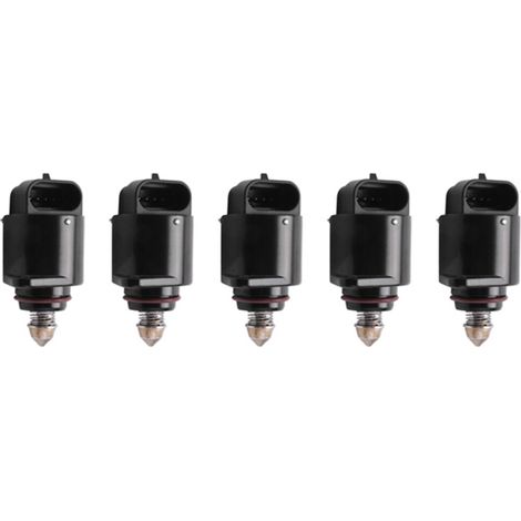 Adecuado para 5 válvulas de control de aire de ralentí 93744675, compatible con Aveo Wave 1.6L 04-08 / 17059602 / AC167 / 96434613
