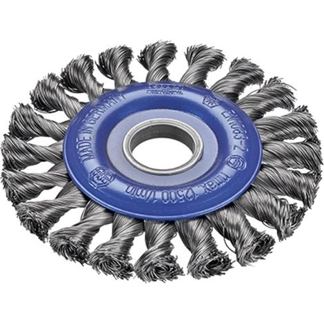 Osborn 0002641151 - Cepillo circular acero de alambre trenzado, agujero de 22,2mm, Ø 0.50mm (150x13) (1/2)