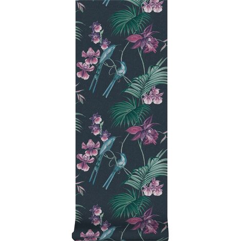 Boutique - Vliestapete - Utopia Navy - 10m x 52cm