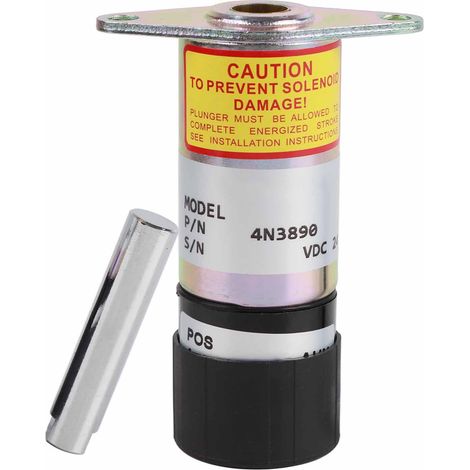 Soupape Électrovanne Coupure Arrêt Commande Remplacement 4N3890 24V (1/5)