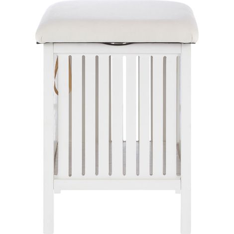Premier Housewares Rustic Bathroom Stool (1/5)
