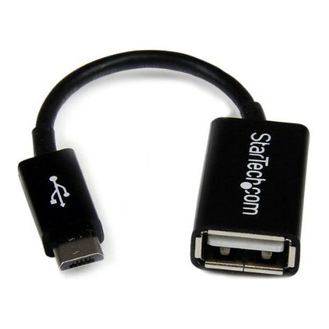 Cavo Micro USB Startech UUSBOTG              USB A Micro USB B Nero (1/5)