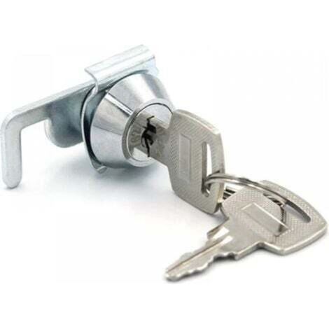 Mini Cam Lock with Quick Clip for Cash Register, POS, Drawer, Gym, Locker, Metal Cabinet, Air Box Lock, Same Key