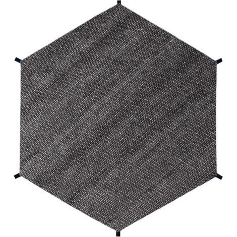 Couverture solaire pour trampoline Toile d'ombrage pour trampoline Toile d'ombrage imperméable pour trampoline Couverture solaire facile à installer adaptée pour l'extérieur, l'aire de jeux dans