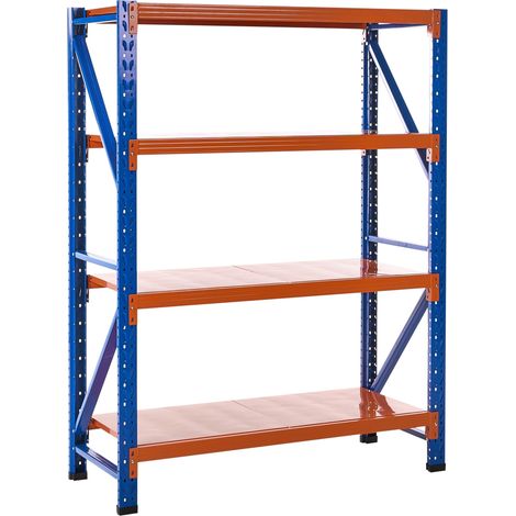 Garage Shelving FIUGGI Metal 150 cm 60 cm Orange (1/5)