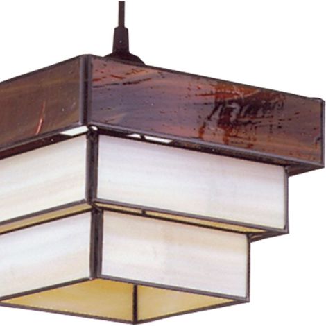 Mi Lampara - Farol Granadino Hexagonal Opalina 1xe27 28x20 (1/2)