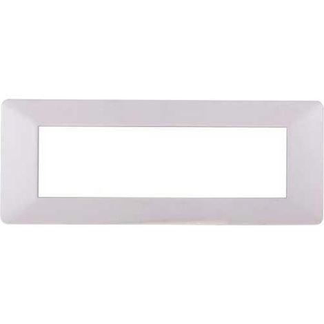 WEISSER ABDECKPLATTE FÜR SCHALTER 'STARLIGHT' 7 Module