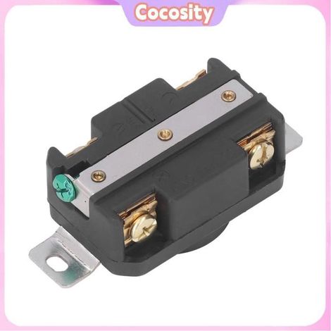 Cocosity Prise de courant verrouillable Prise Industrielle 30A, Matériau PA66, Sortie de Prise Verrouillable à 5 bricolage prise (1/5)