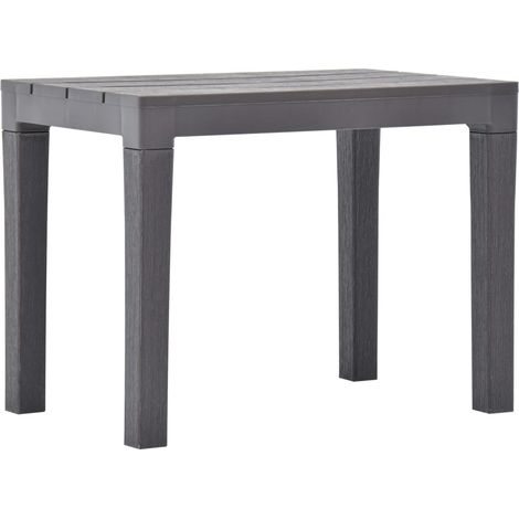 Maison Exclusive - Panchine da Giardino 2 pz Mocca in Plastica