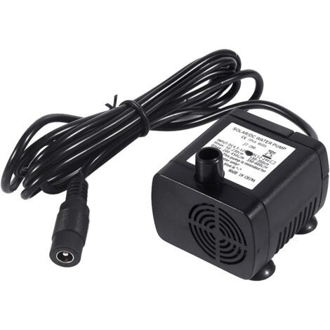Mini Pompe à Eau 420L/H - Ultra Silencieuse 5W pour Aquarium, Bassin, Fontaine et Hydroponie - Pompe Submersible Économique et Fiable (1/5)