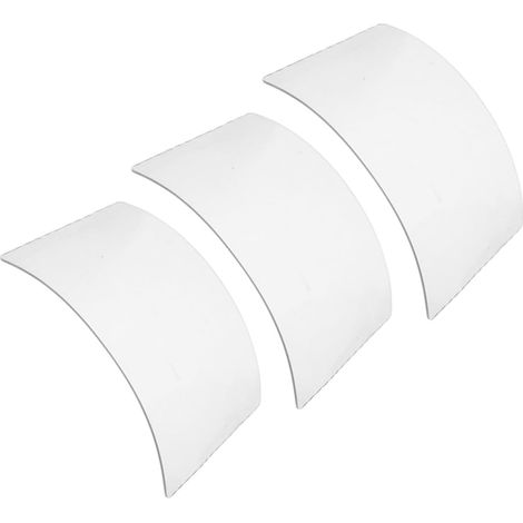 Lot de 3 Lentilles de Protection Anti-poussière en Verre 2 Mm pour Cagoule de Sablage, Écran Facial de Ponçage Industriel, Équipement de Protection Extérieure pour Meulage (1/5)