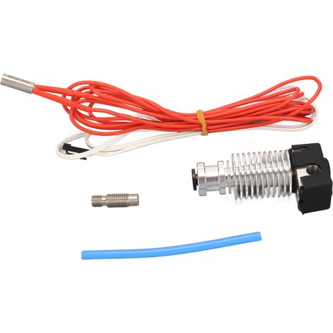 Kit d'extrudeur avec buse en laiton, bloc chauffant en aluminium et tube PTFE pour imprimante 3D MK3, MK3S, MK3S+ - Accessoires de remplacement (1/5)