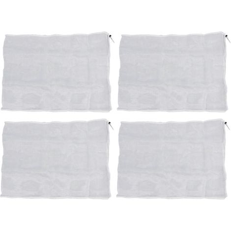 Lot de 4 filets de protection avec cordon de serrage, barrière anti-oiseaux pour jardin, 1,2 x 1,4 m