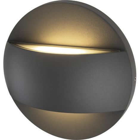 Applique en saillie LID II UP/DOWN 2700/3000 K 28W PHASE 100° gris - SLV - 1007281 (1/4)