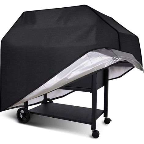 Housse de barbecue universelle et imperméable, idéale pour les barbecues de marques populaires, protection contre la pluie, pour l'extérieur, taille L (170 x 61 x 117 cm)